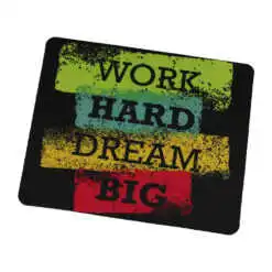 Mouse Pad "Work Hard