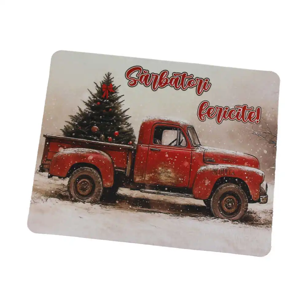 Mouse Pad "Sarbatori Fericite!" 22x18 CM Mouse Pad "Sarbatori Fericite!" 22x18 CM