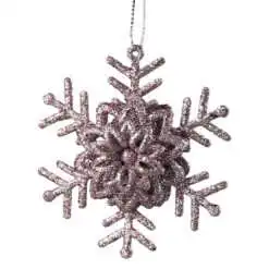 Ornament brad cu glitter