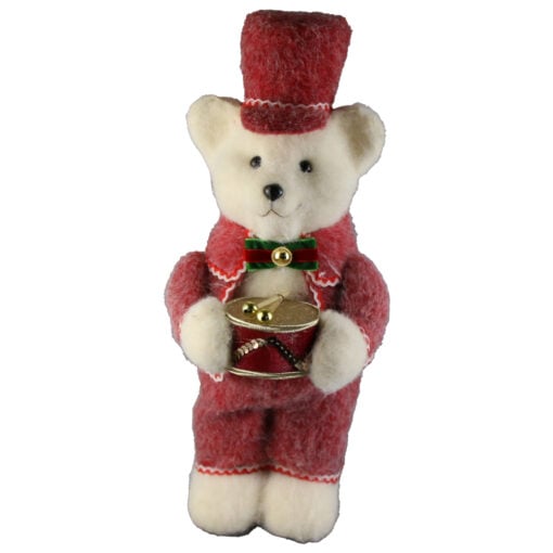 Figurina Urs polar cu toba 41 CM