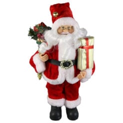 Figurina Mos Craciun cu sac 30 CM
