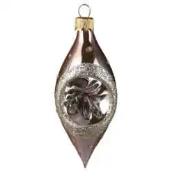 Glob pentru brad din sticla 4x11 CM