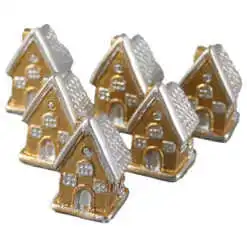 Set 6 casute din rasina 1.5x3 CM