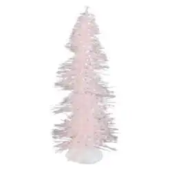 Brad din sarma decorat cu sclipici