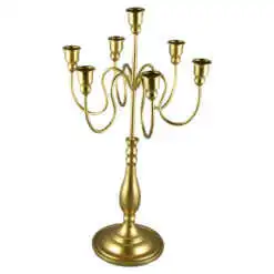 Sfesnic din metal cu 7 brate 24x42 CM