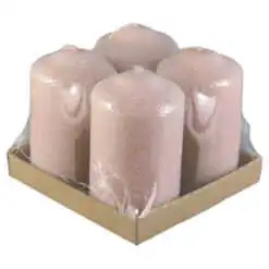 Set 4 lumanari 6x10 CM