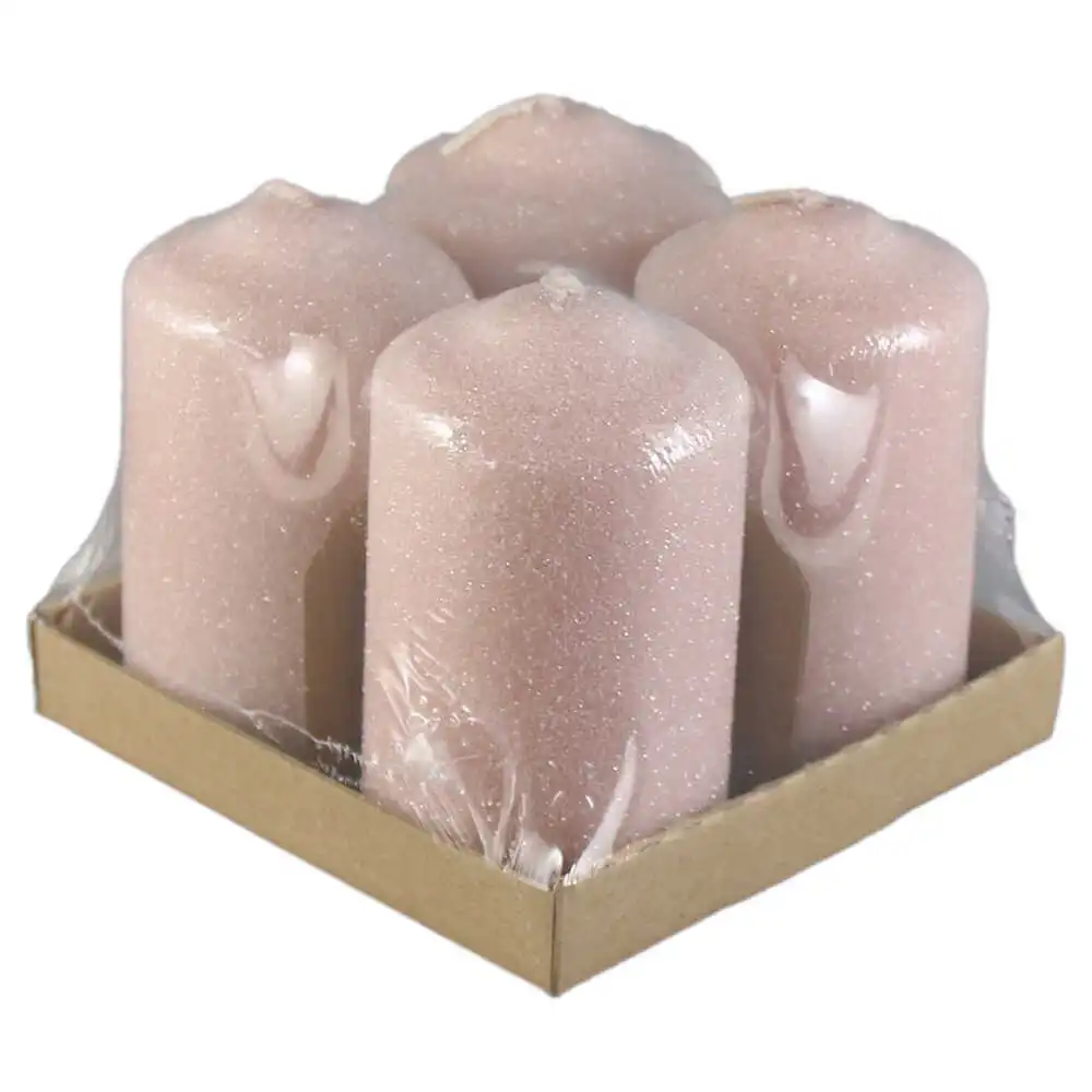 Set 4 lumanari 6x10 CM Set 4 lumanari 6x10 CM