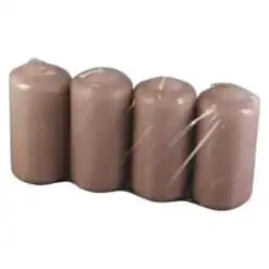 Set 4 lumanari 5x10 CM