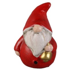 Figurina Mos Craciun din ceramica 6 CM