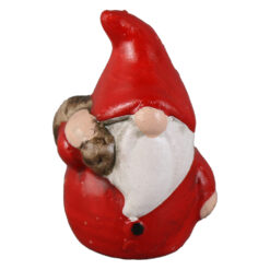 Figurina Mos Craciun din ceramica 6 CM
