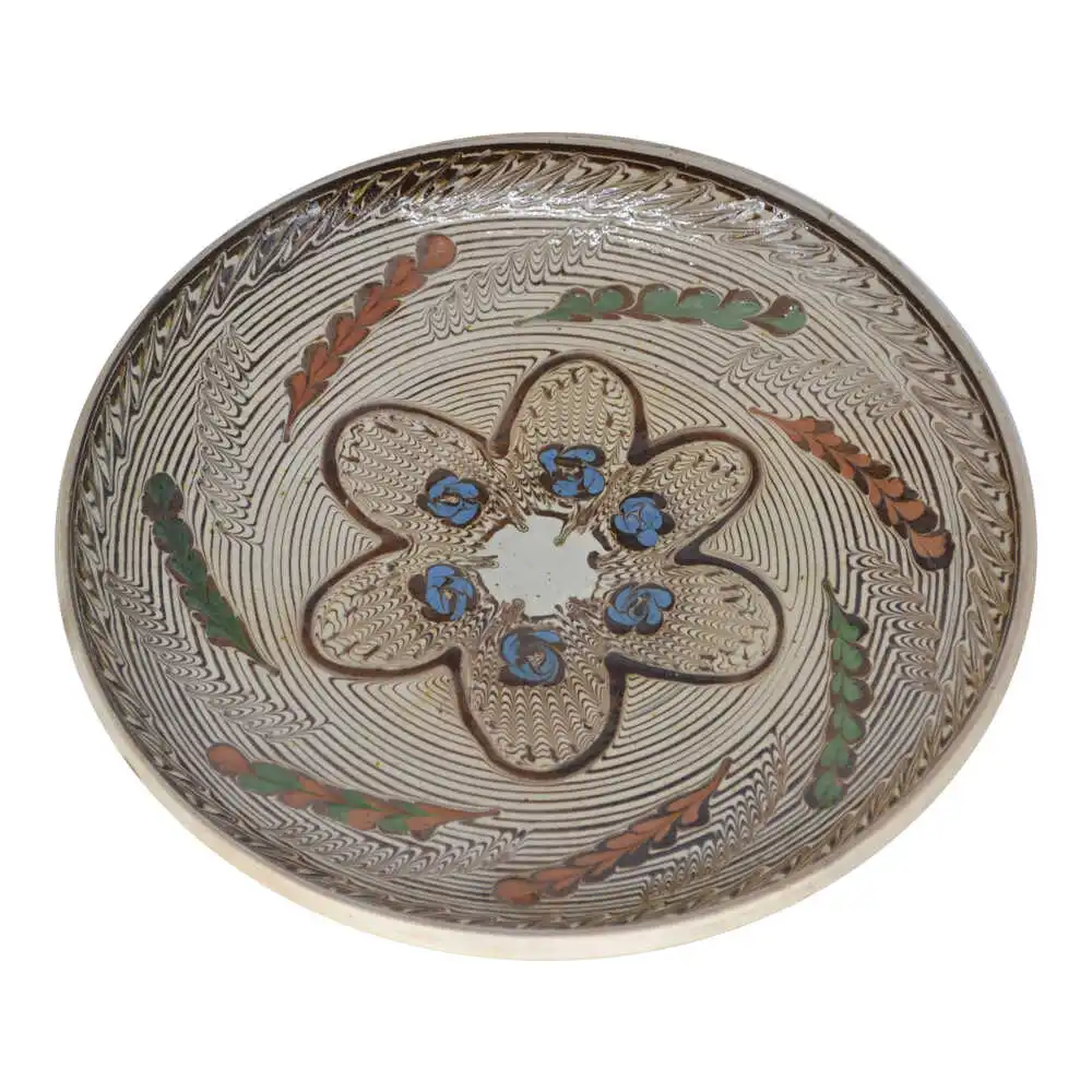 Farfurie realizata din ceramica de Horezu- Diferite modele Farfurie realizata din ceramica de Horezu- Diferite modele