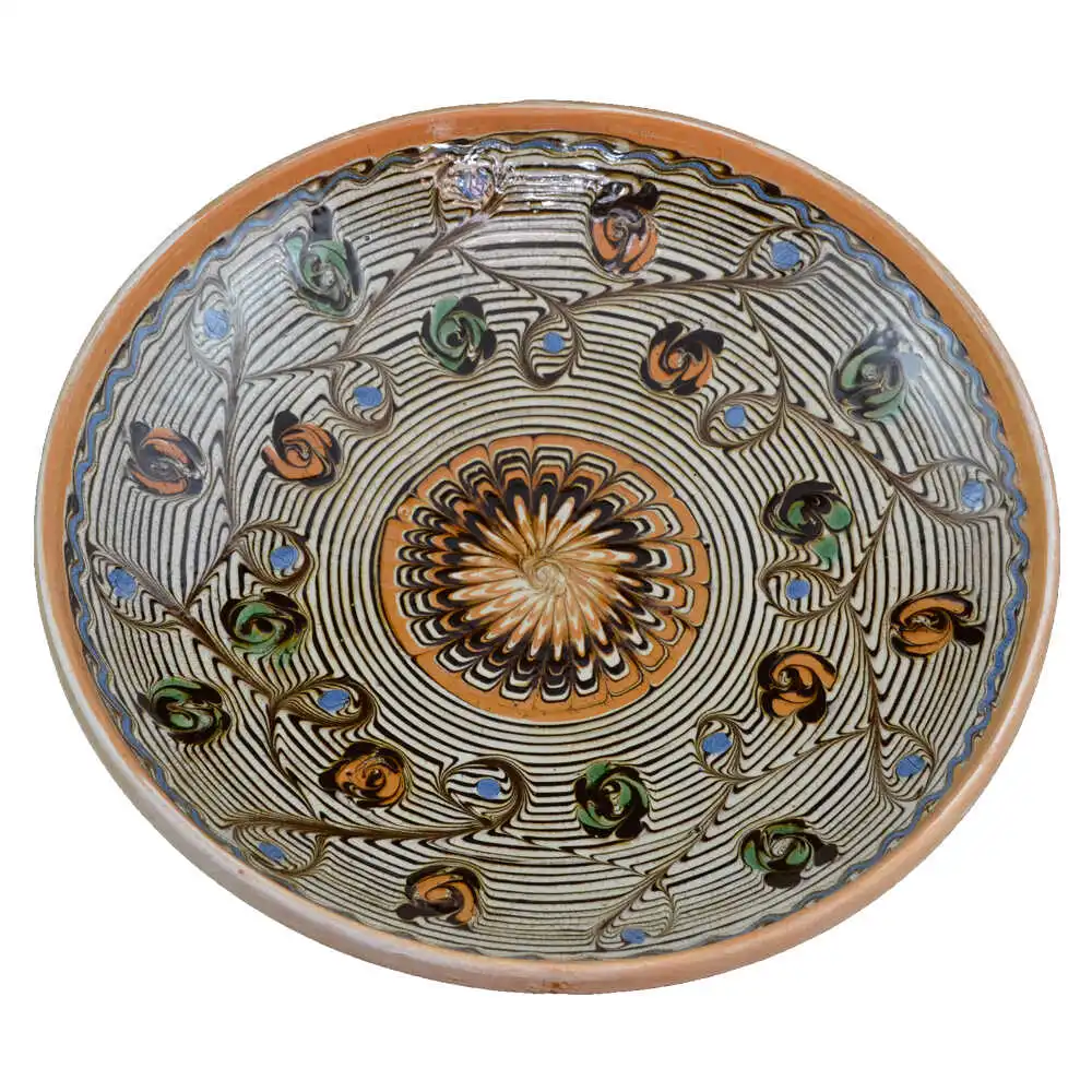 Farfurie realizata din ceramica de Horezu- Diferite modele Farfurie realizata din ceramica de Horezu- Diferite modele