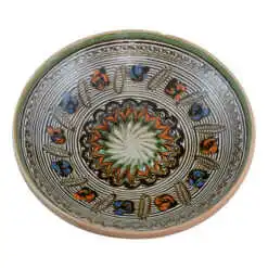 Farfurie realizata din ceramica de Horezu- Diferite modele