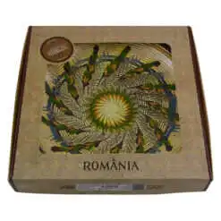 Farfurie realizata din ceramica de Horezu- Diferite modele