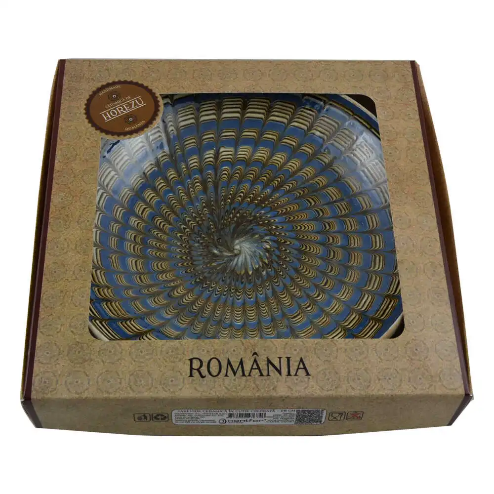 Farfurie realizata din ceramica de Horezu- Diferite modele