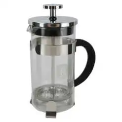 Presa Ceai/Cafea din sticla si inox