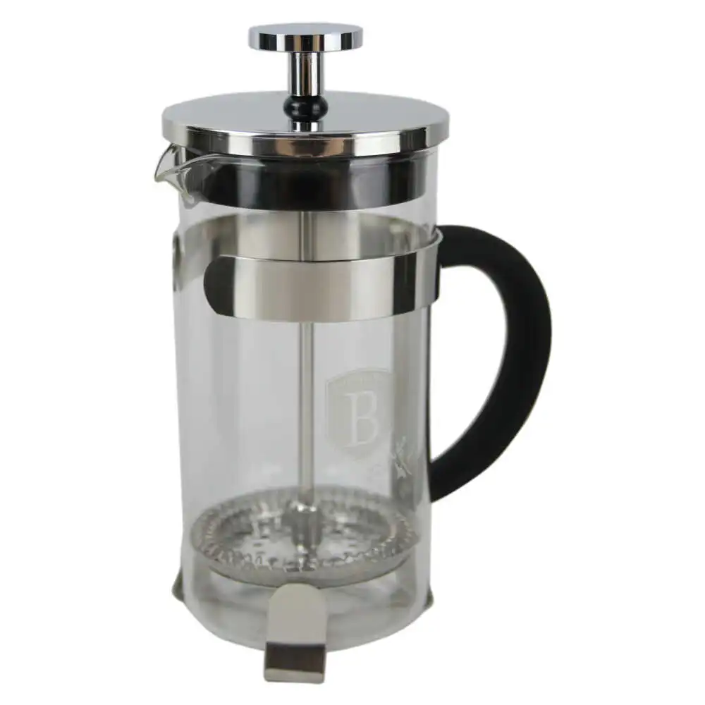 Presa Ceai/Cafea din sticla si inox