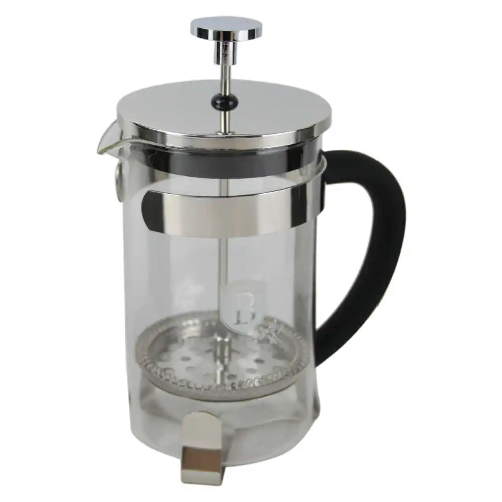 Presa Ceai/Cafea din sticla si inox