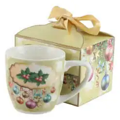 Cana ceramica de Craciun 150 ml