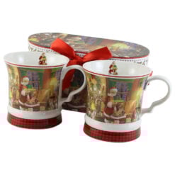 Set 2 cani din ceramica