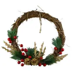 Coronita usa pentru Craciun 30x23 CM