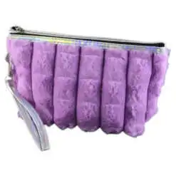 Geanta cosmetica pufoasa din blana sintetica 22x13 CM