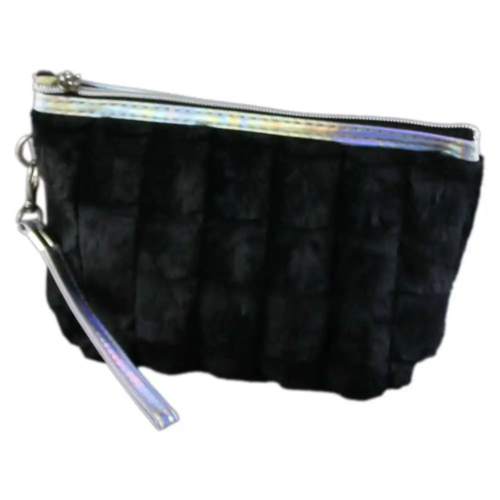 Geanta cosmetica pufoasa din blana sintetica 22x13 CM