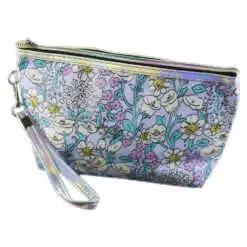 Geanta cosmetica cu motive florale 23x13 CM