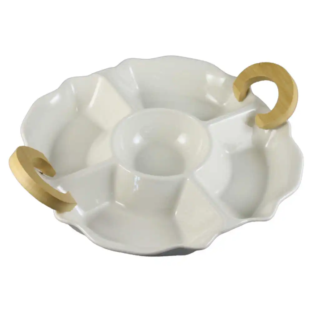 Tava din ceramica cu 5 compartimente 33x28 CM