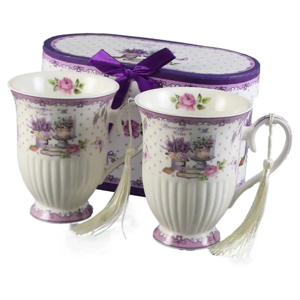 Set 2 cani din ceramica