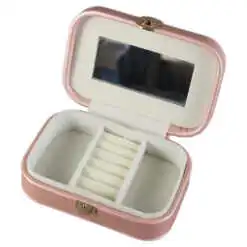 Cutie bijuterii cu sertar si oglinda 15x10x5 CM