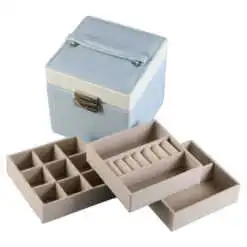 Cutie bijuterii cu sertar 12x12x12 CM