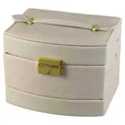 Cutie bijuterii cu sertar si oglinda 16x13x12 CM