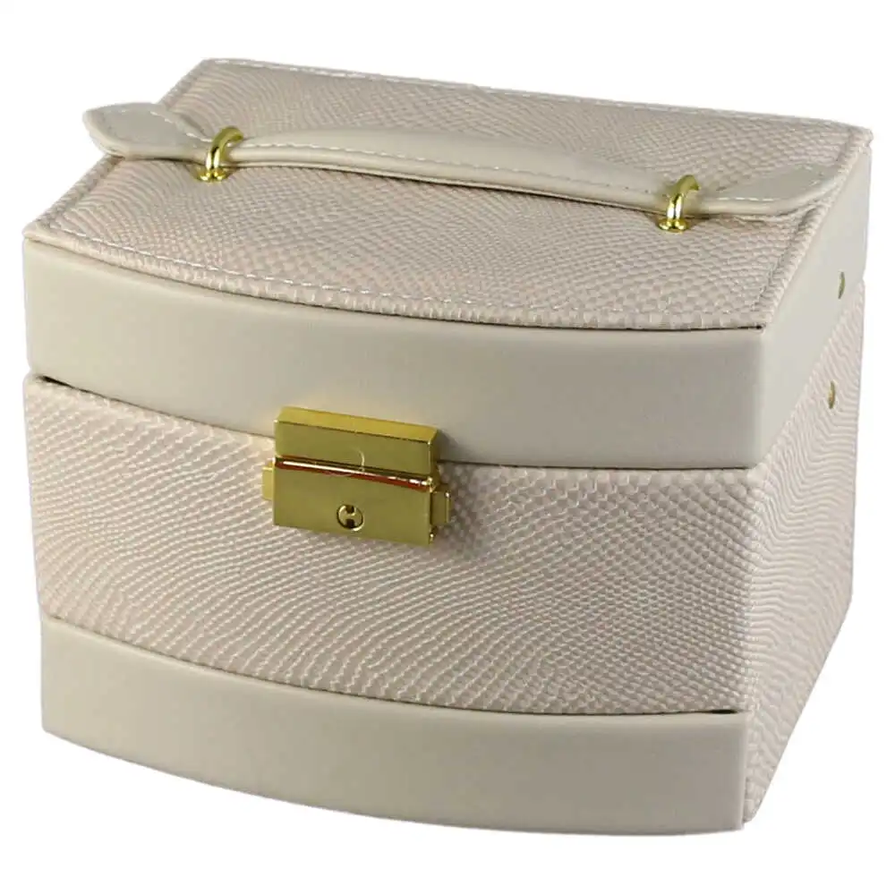 Cutie bijuterii cu sertar si oglinda 16x13x12 CM Cutie bijuterii cu sertar si oglinda 16x13x12 CM