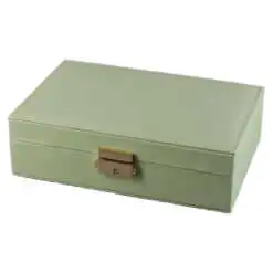 Cutie bijuterii cu sertar si cheie 21x14x6 CM