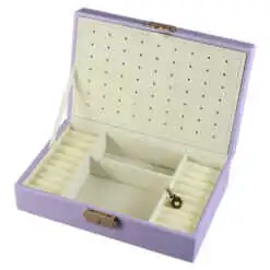 Cutie bijuterii cu sertar si cheie 21x14x6 CM