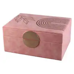 Cutie bijuterii cu sertar si oglinda 24x18x11 CM