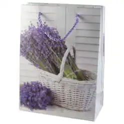 Punga cadou din hartie 18?24 CM - Lavanda