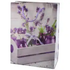 Punga cadou din hartie 18?24 CM - Lavanda