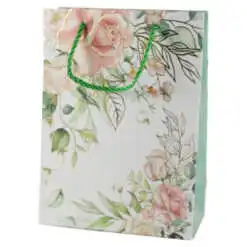 Flori pastel cu sclipici