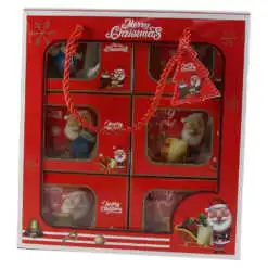 Cana de Craciun cu cutie cadou