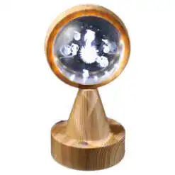 Lampa de masa cu led Glob pamantesc Universe 9x18 CM