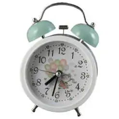 Ceas desteptator din metal si plastic 9x12 CM
