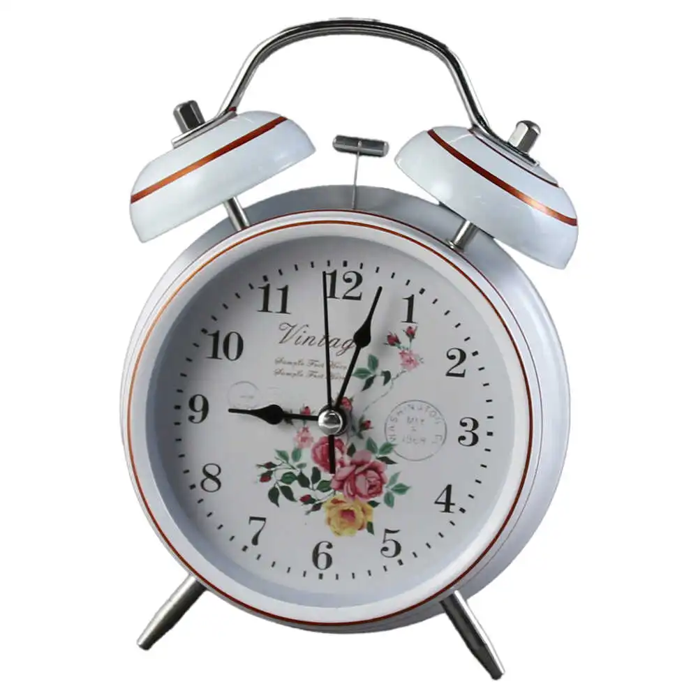 Ceas desteptator din metal si plastic 12x15 CM Ceas desteptator din metal si plastic 12x15 CM