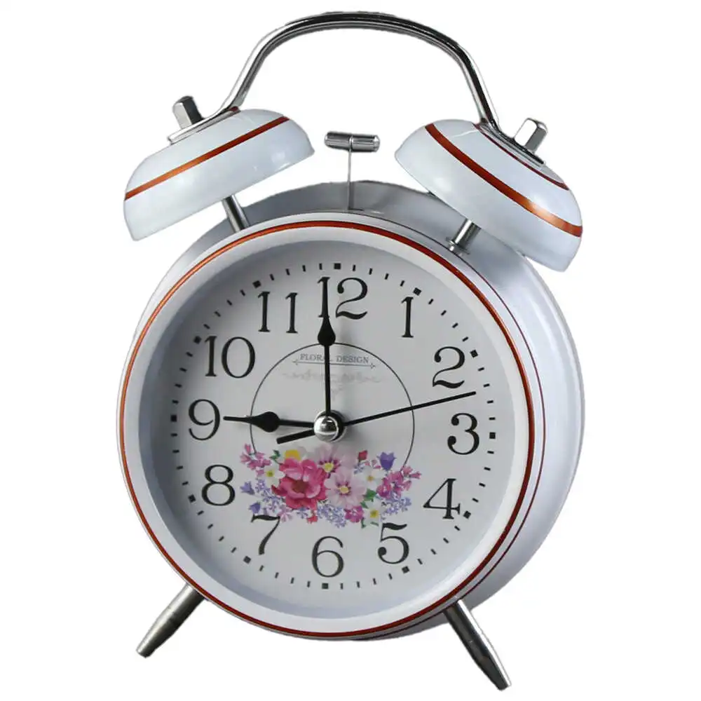 Ceas desteptator din metal si plastic 12x15 CM Ceas desteptator din metal si plastic 12x15 CM