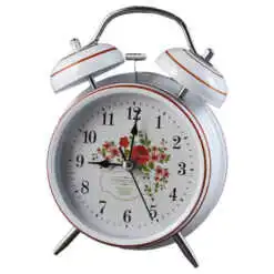 Ceas desteptator din metal si plastic 12x15 CM