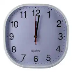 Ceas de perete din plastic 30x30 CM