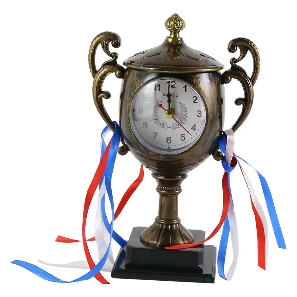 Ceas de masa din plastic Cupa 14x20 CM Ceas de masa din plastic Cupa 14x20 CM