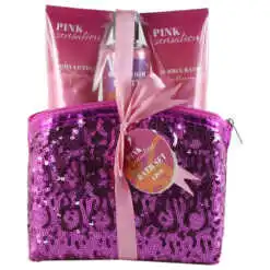 Set baie 4 piese Pink Sensation
