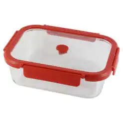 Vas termorezistent cu capac